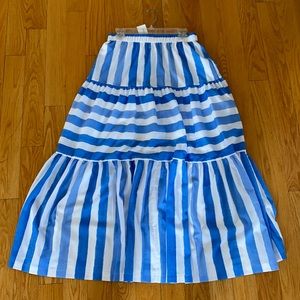 New w/ tags Tiled Stripe Maxi Skirt Vineyard Vines